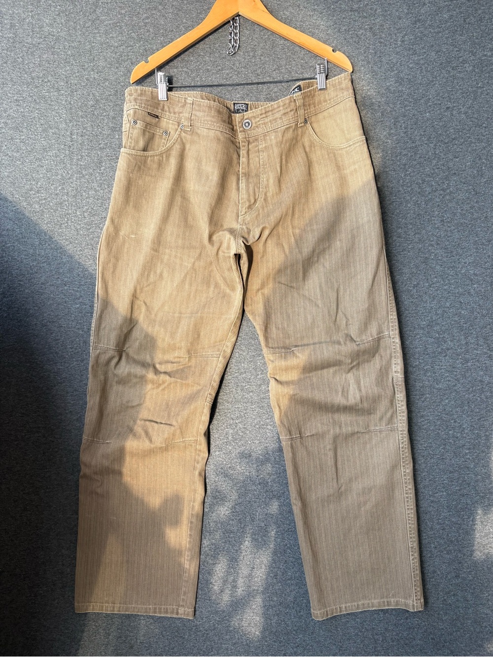 Kühl Exile Kord Pants 40x32 - Vintage Patina Dye Heavyweight Cotton.